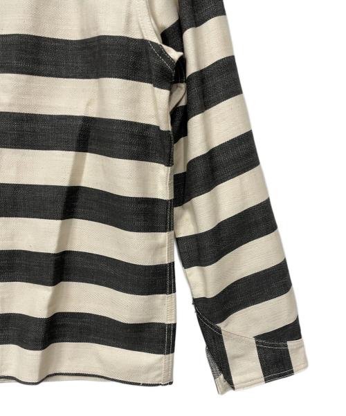 THE REAL McCOY'S（ザ・リアルマッコイズ）THE REAL McCOY'S (ザ・リアルマッコイズ) カバーオール ホワイト×ブラック サイズ:40の古着・服飾アイテム