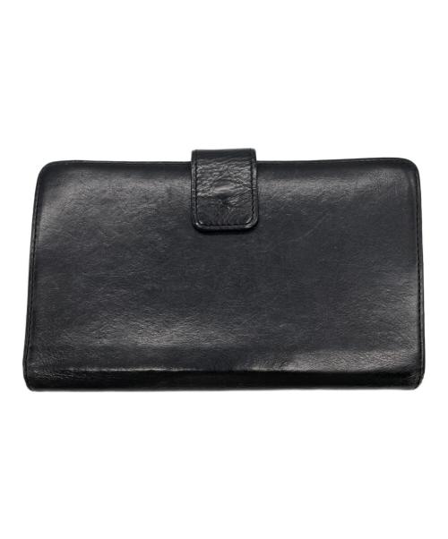 Y's（ワイズ）Y's (ワイズ) がま口財布 ブラックの古着・服飾アイテム