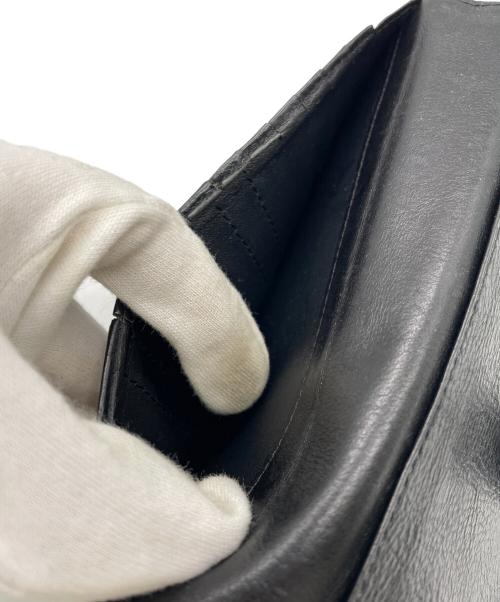 Y's（ワイズ）Y's (ワイズ) がま口財布 ブラックの古着・服飾アイテム