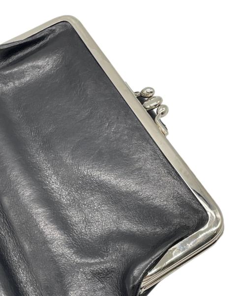 Y's（ワイズ）Y's (ワイズ) がま口財布 ブラックの古着・服飾アイテム