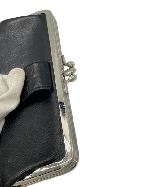 Y's（ワイズ）Y's (ワイズ) がま口財布 ブラックの古着・服飾アイテム