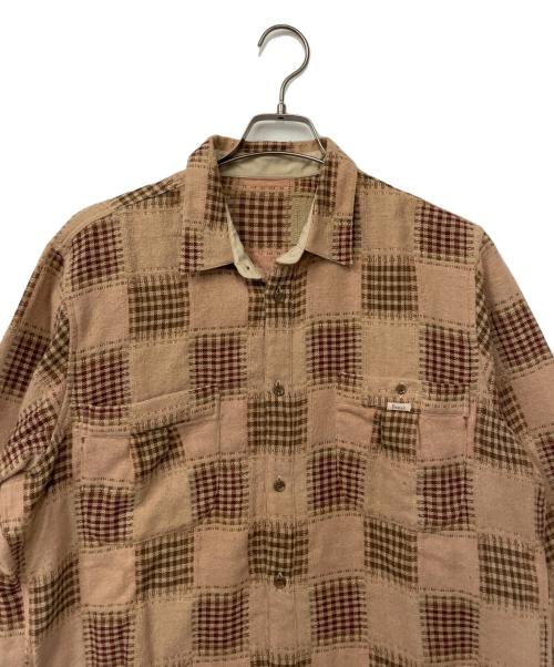 PAPAS（パパス）PAPAS (パパス) シャツ ピンクベージュ サイズ:不明の古着・服飾アイテム