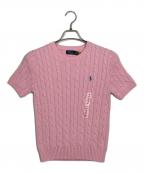 POLO RALPH LAURENポロ・ラルフローレン）の古着「ポニー刺繍半袖ニット」