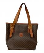 CELINEセリーヌ）の古着「トリオンフショルダーバッグ」｜ブラウン