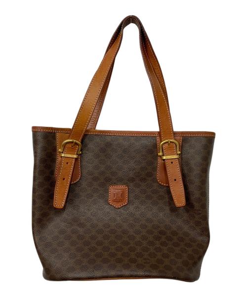 CELINE（セリーヌ）CELINE (セリーヌ) トリオンフショルダーバッグ ブラウンの古着・服飾アイテム
