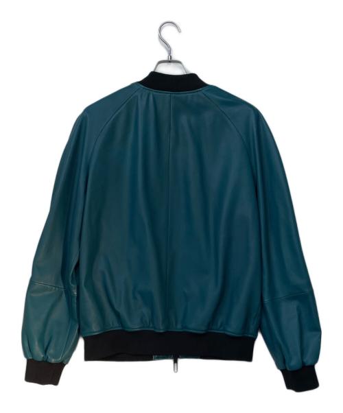 EMPORIO ARMANI（エンポリオアルマーニ）EMPORIO ARMANI (エンポリオアルマーニ) ブルゾン グリーン サイズ:54の古着・服飾アイテム