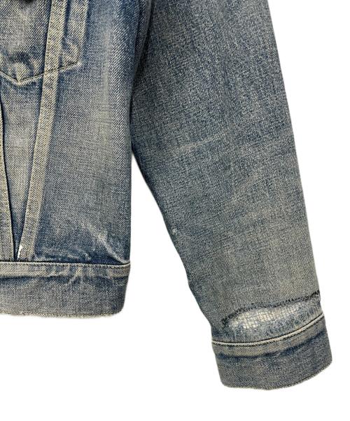 NOWOS（ノーウォス）NOWOS (ノーウォス) デニムジャケット ブルー サイズ:Mの古着・服飾アイテム