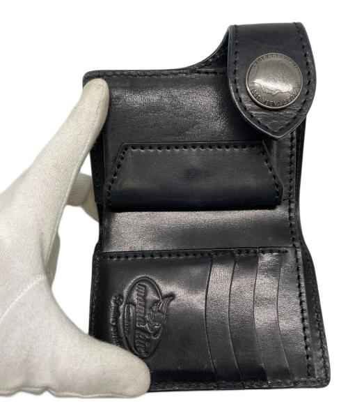 mama kin（ママ キン）mama kin (ママ キン) ウォレット ブラックの古着・服飾アイテム