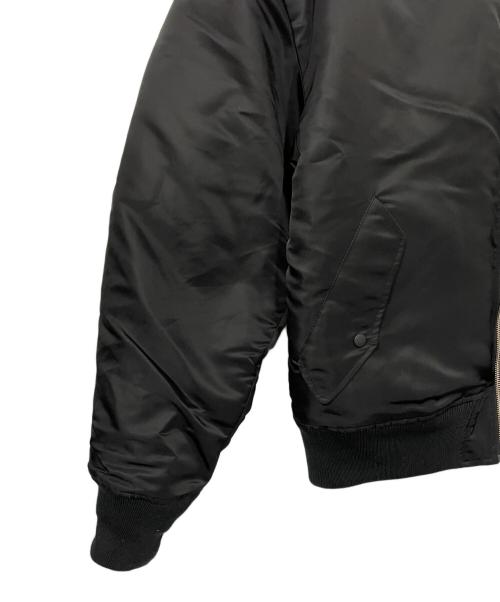 RVCA（ルーカ）RVCA (ルーカ) MA-1ジャケット ブラック サイズ:Mの古着・服飾アイテム