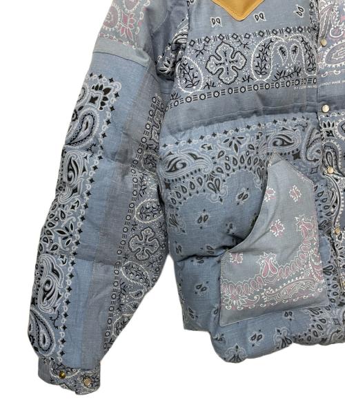 MINDSEEKER（マインドシーカー）MINDSEEKER (マインドシーカー) RockyMountainFeatherBed (ロッキーマウンテンフェザーベッド) ダウンジャケット ブルー サイズ:44の古着・服飾アイテム