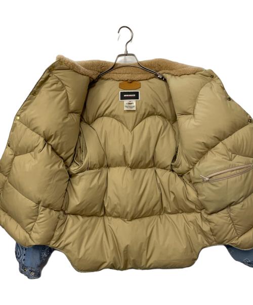 MINDSEEKER（マインドシーカー）MINDSEEKER (マインドシーカー) RockyMountainFeatherBed (ロッキーマウンテンフェザーベッド) ダウンジャケット ブルー サイズ:44の古着・服飾アイテム