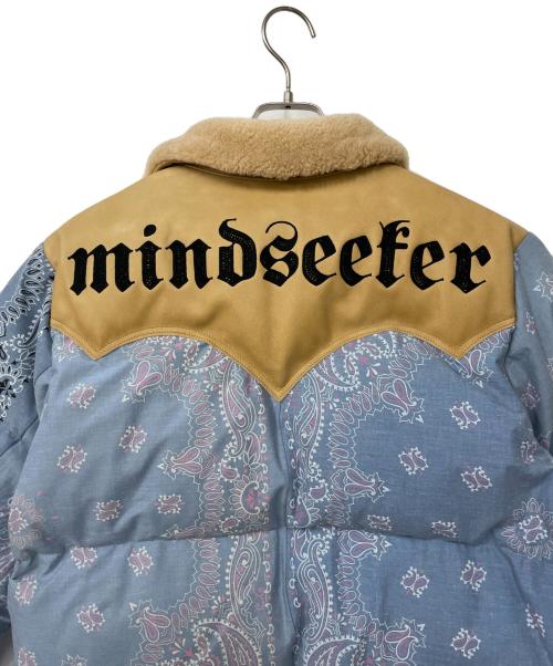 MINDSEEKER（マインドシーカー）MINDSEEKER (マインドシーカー) RockyMountainFeatherBed (ロッキーマウンテンフェザーベッド) ダウンジャケット ブルー サイズ:44の古着・服飾アイテム