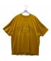 VTMNTS（ブイティーエムエヌティーエス）の古着「カレッジロゴ オーバーサイズ 半袖 Tシャツ」｜マスタード