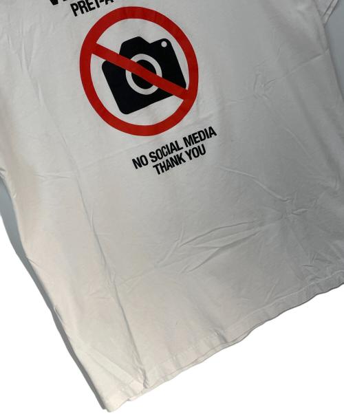 VETEMENTS（ヴェトモン）VETEMENTS (ヴェトモン) Tシャツ ホワイト サイズ:XLの古着・服飾アイテム