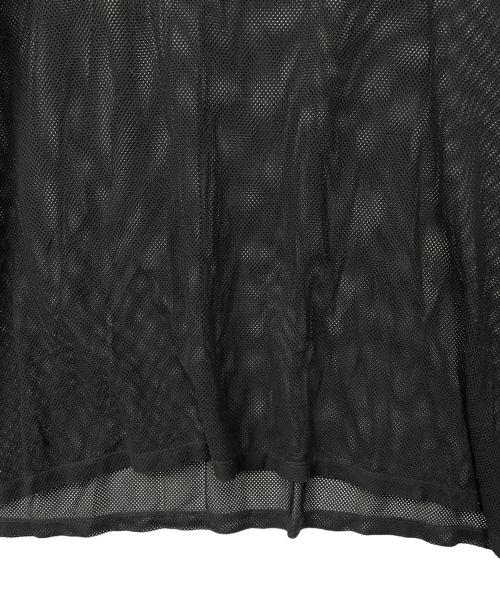 VALENTINO（ヴァレンティノ）VALENTINO (ヴァレンティノ) メッシュカットソー ブラック サイズ:XLの古着・服飾アイテム