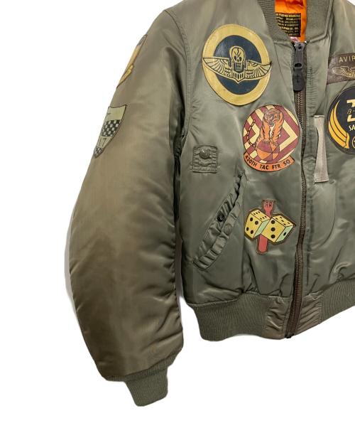 AVIREX（アヴィレックス）AVIREX (アヴィレックス) MA-1ジャケット オリーブ サイズ:Mの古着・服飾アイテム