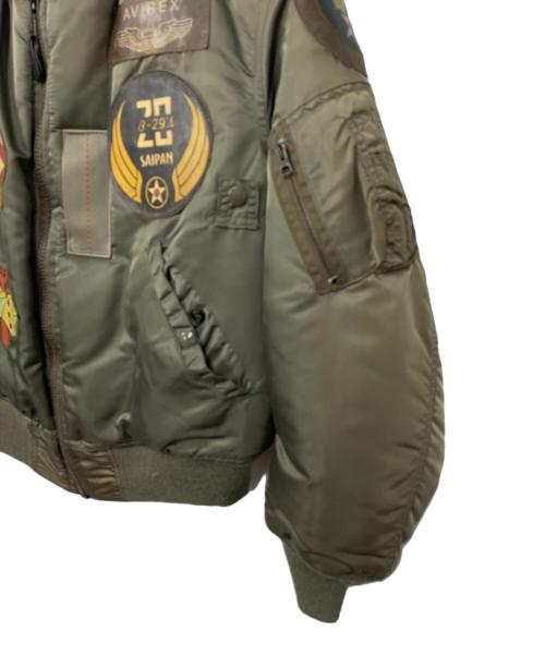 AVIREX（アヴィレックス）AVIREX (アヴィレックス) MA-1ジャケット オリーブ サイズ:Mの古着・服飾アイテム