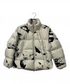Y-3ワイスリー）の古着「グラフィック パデッドジャケット」｜ライトグレー