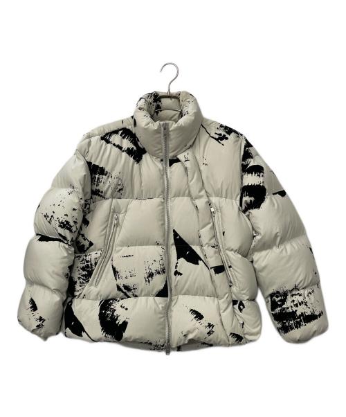 Y-3（ワイスリー）Y-3 (ワイスリー) グラフィック パデッドジャケット ライトグレー サイズ:XSの古着・服飾アイテム