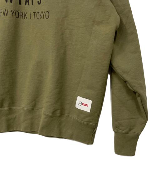 SUPREME（シュプリーム）SUPREME (シュプリーム) WTAPS (ダブルタップス) スウェット オリーブ サイズ:XLの古着・服飾アイテム