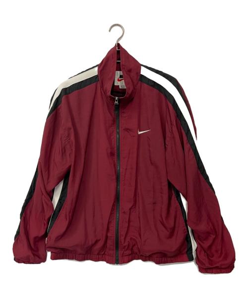 NIKE（ナイキ）NIKE (ナイキ) ナイロンジャケット ボルドー サイズ:XLの古着・服飾アイテム