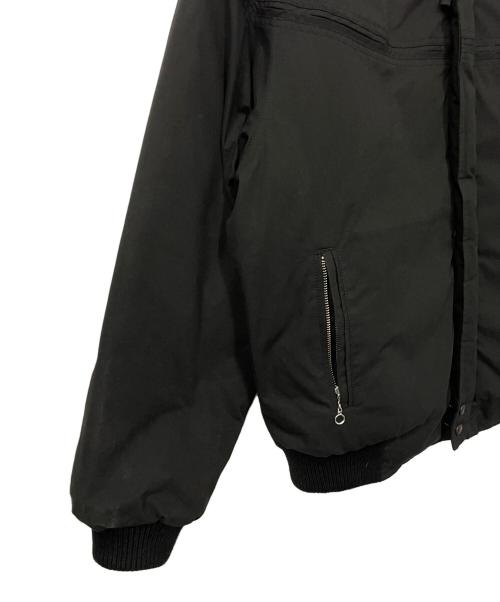CHALLENGER（チャレンジャー）CHALLENGER (チャレンジャー) リバーシブルダービーダウンジャケット ブラック×ブルー サイズ:Lの古着・服飾アイテム