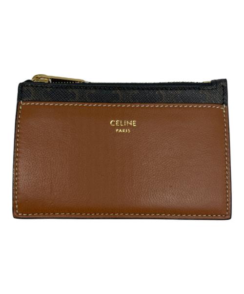 CELINE（セリーヌ）CELINE (セリーヌ) カードケース ブラウンの古着・服飾アイテム