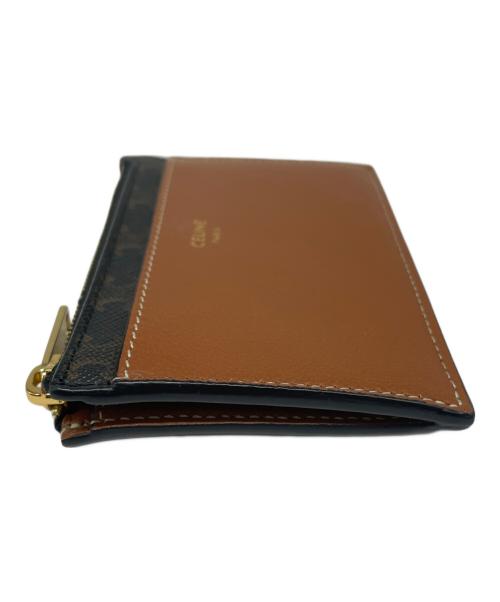 CELINE（セリーヌ）CELINE (セリーヌ) カードケース ブラウンの古着・服飾アイテム