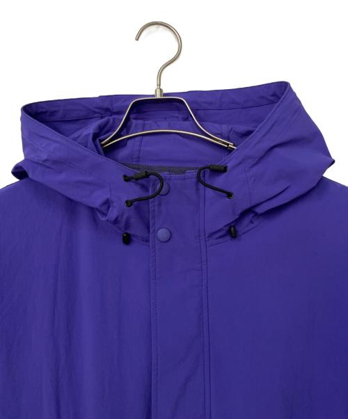 JACK BUNNY（ジャックバニー）JACK BUNNY (ジャックバニー) フード付フルジップブルゾン パープル×ブラック サイズ:5の古着・服飾アイテム