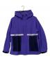 JACK BUNNY（ジャックバニー）の古着「フード付フルジップブルゾン」｜パープル×ブラック