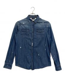 ARMANI JEANS（アルマーニジーンズ）の古着「ダンガリーシャツ」｜インディゴ