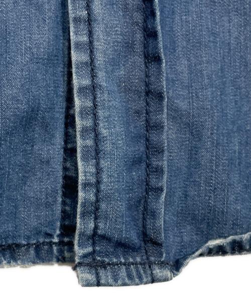 ARMANI JEANS（アルマーニジーンズ）ARMANI JEANS (アルマーニジーンズ) ダンガリーシャツ インディゴ サイズ:Lの古着・服飾アイテム