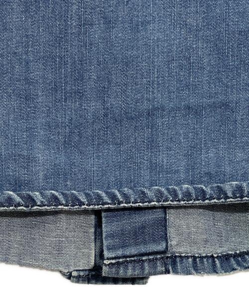 ARMANI JEANS（アルマーニジーンズ）ARMANI JEANS (アルマーニジーンズ) ダンガリーシャツ インディゴ サイズ:Lの古着・服飾アイテム