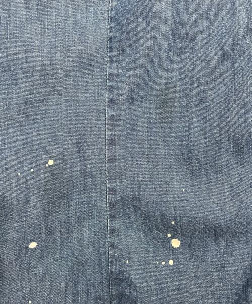 ARMANI JEANS（アルマーニジーンズ）ARMANI JEANS (アルマーニジーンズ) ダンガリーシャツ インディゴ サイズ:Lの古着・服飾アイテム
