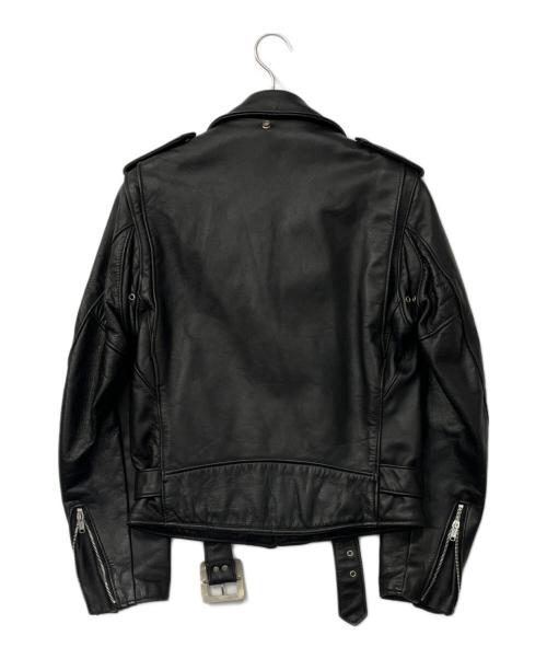 Schott（ショット）Schott (ショット) レザーライダースジャケット ブラック サイズ:36の古着・服飾アイテム