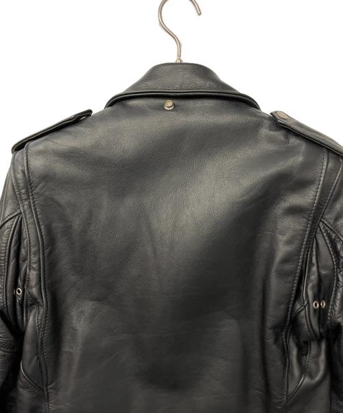 Schott（ショット）Schott (ショット) レザーライダースジャケット ブラック サイズ:36の古着・服飾アイテム