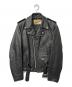 Schott（ショット）の古着「レザーライダースジャケット」｜ブラック