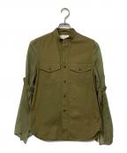 HYKEハイク）の古着「ミリタリーシャツ」｜オリーブ