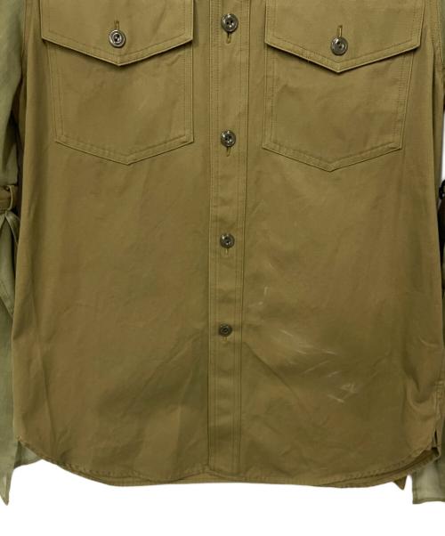 HYKE（ハイク）HYKE (ハイク) ミリタリーシャツ オリーブ サイズ:1の古着・服飾アイテム