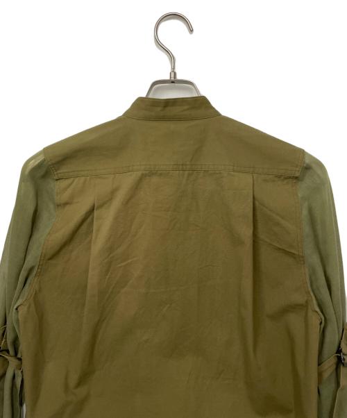 HYKE（ハイク）HYKE (ハイク) ミリタリーシャツ オリーブ サイズ:1の古着・服飾アイテム