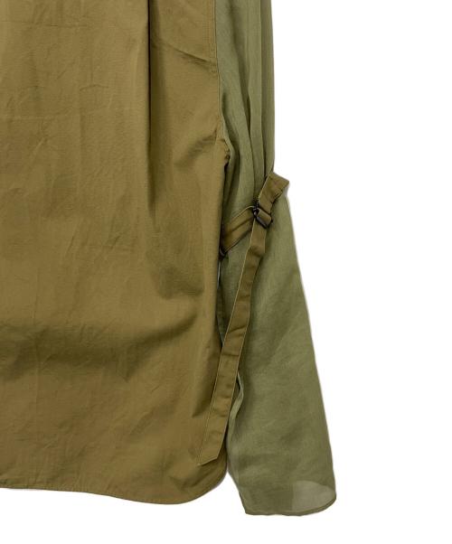 HYKE（ハイク）HYKE (ハイク) ミリタリーシャツ オリーブ サイズ:1の古着・服飾アイテム