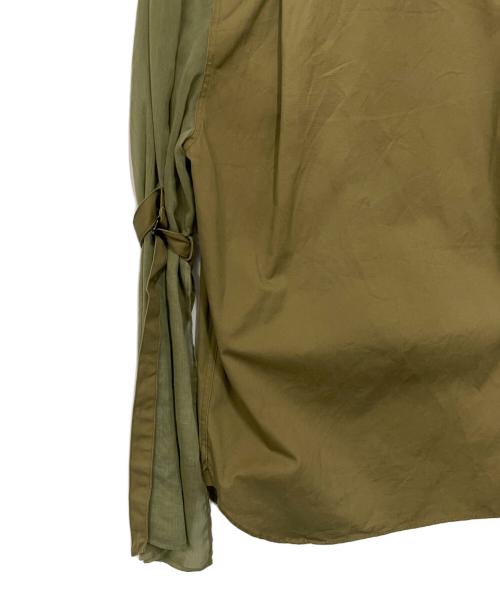 HYKE（ハイク）HYKE (ハイク) ミリタリーシャツ オリーブ サイズ:1の古着・服飾アイテム