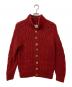 INVERALLAN（インバーアラン）の古着「3Aニットカーディガン」｜レッド