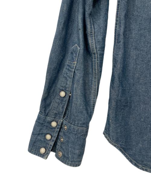 Pherrow's（フェローズ）Pherrow's (フェローズ) ワークシャツ インディゴ サイズ:38の古着・服飾アイテム