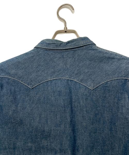 Pherrow's（フェローズ）Pherrow's (フェローズ) ワークシャツ インディゴ サイズ:38の古着・服飾アイテム