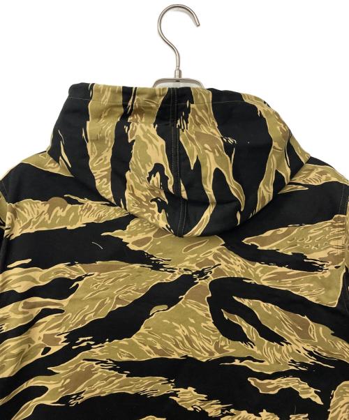 BUZZ RICKSON'S（バズリクソンズ）BUZZ RICKSON'S (バズリクソンズ) Vintage PEANUTS (ヴィンテージピーナッツ) ゴールド タイガー ストライプ ウエット ウエザー サイズ:38の古着・服飾アイテム