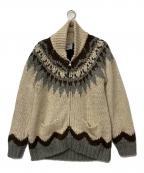 HOUSTONヒューストン）の古着「カウチンニットカーディガン」