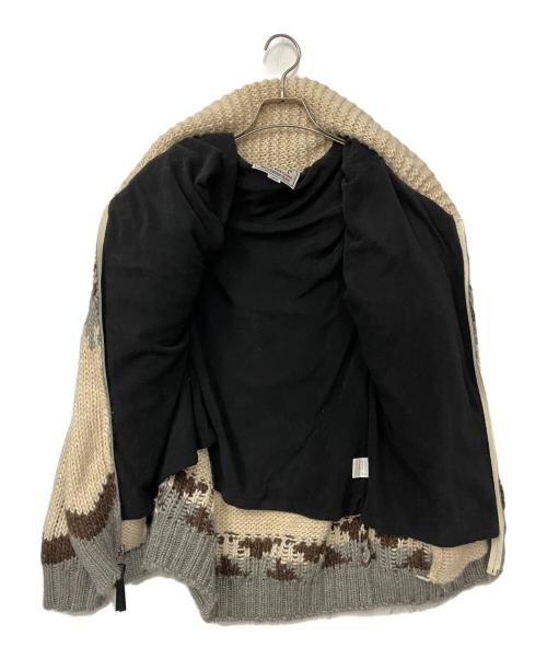 HOUSTON（ヒューストン）HOUSTON (ヒューストン) カウチンニットカーディガン サイズ:Lの古着・服飾アイテム