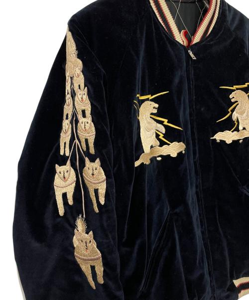 TAILOR TOYO（テーラー東洋）TAILOR TOYO (テーラー東洋) Velveteen Souvenir Jacket “MOUNTAIN GOAT” × ALASKAN FLAG サイズ:Lの古着・服飾アイテム
