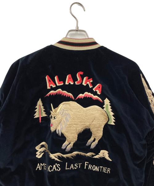 TAILOR TOYO（テーラー東洋）TAILOR TOYO (テーラー東洋) Velveteen Souvenir Jacket “MOUNTAIN GOAT” × ALASKAN FLAG サイズ:Lの古着・服飾アイテム